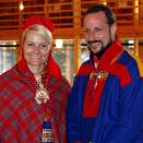 6 February: The Crown Prince and Crown Princess visit "Sametinget" (the Sami Parliament) (Photo: Lise Åserud, Scanpix)